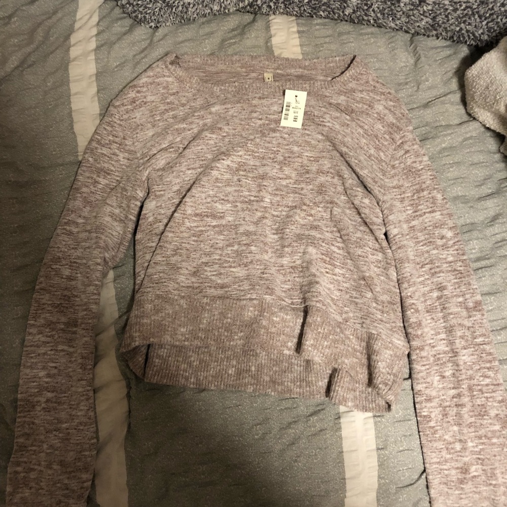 Soft Cropped Sweater